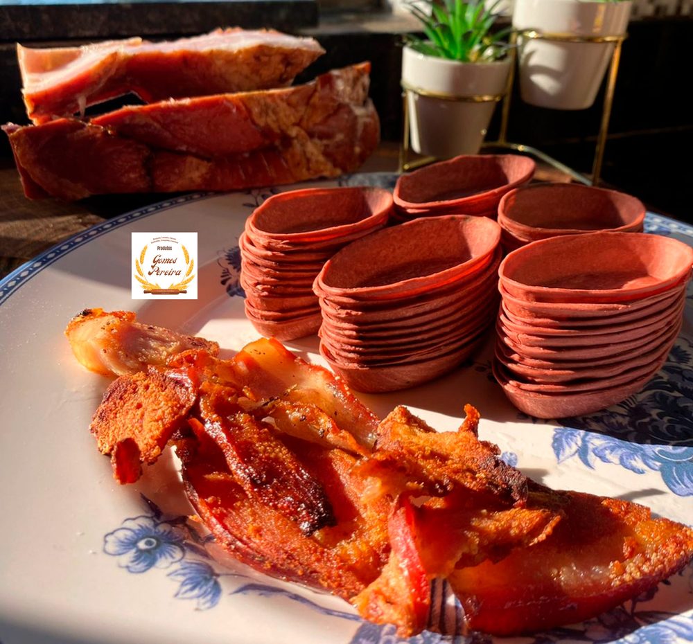 Barquete saborizado bacon Gomes Pereira