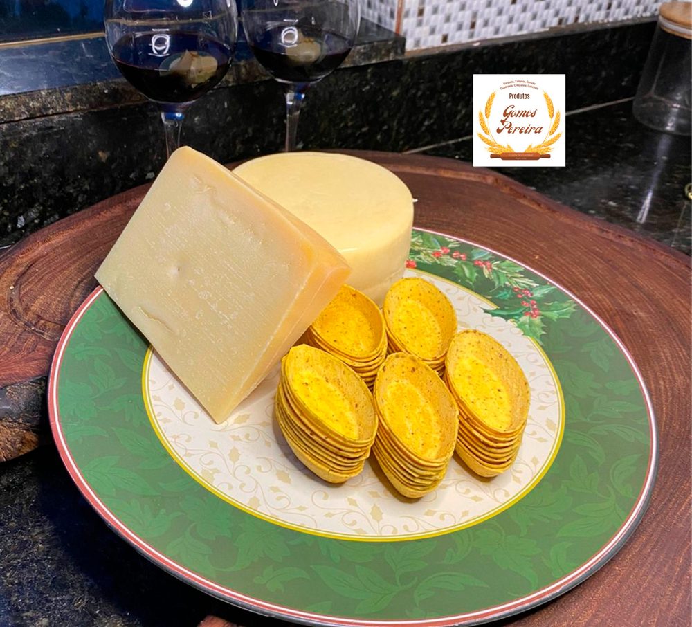 Barquete saborizado parmesão Gomes Pereira